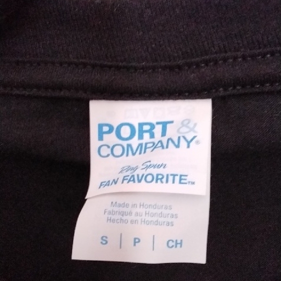 Port and Company Black Graphic Tee - Picture 5 of 6